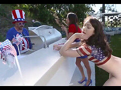 Anal, Kukk suging, Milf, Trekant