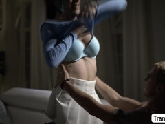 Anale, Tette grandi, Gola profonda, Ragazza con il pisello, Leccare il buco del culo, Donna con pene