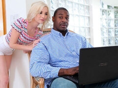 Grande cazzo, Bionda, Pompino, Da dietro, Piccola, Magra, Ragazza, Tette