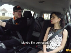 Back Seat Hump For Infatuated Minx 1 - Fake Driving School