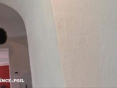 アナル, お尻, 美女, 気狂い, エロティック, フランス人, 手コキする, オッパイの