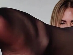 Pure Nylon Teasing. You’re Only Allowed to Watch