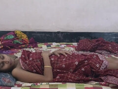 Horny Desi babe with long legs fucked by a chubby lad