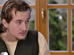 Duże cycki, Blondynka, Europejski, Francuski, Hardcore, Dojrzałe, Rajstopy, Cycki