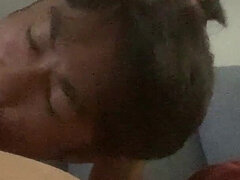 Asiatisk, Avsugning, Par, Handjobb, Hemmagjord