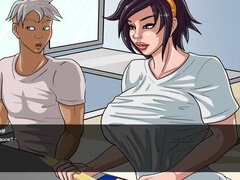 Helping Ghost Ashley & Then Lara in Th Kitchen