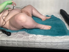 Hembra, Masturbación, Maduro, Polaco, Tetas colgantes, Solo, Vibrador