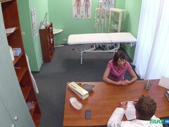 Lesbo Patient Has Toy Stuck In Her Muff