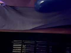 Enthousiasteling, Grote lul, Homo, Masturbatie, Saunazaal, Alleen, Vibrator