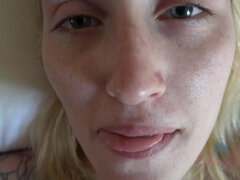 Enthousiasteling, Blond, Pijpbeurt, Sperma, Handbeurt, Olie, Gezichtspunt, Kut duiken