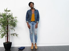 Boquete, Morena, Punheta, Interracial, Mãe gostosa, Ao ar livre cartaz de rua outdoor, Pontos de vista, Cabelo curto