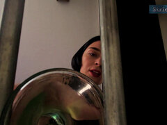 Lady Medea Pee for My Caged Toilet Slave POV