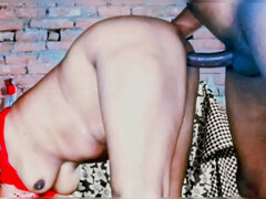 Huisgemaakt, Huisvrouw, Indisch, Rijpe lesbienne, Vrouw