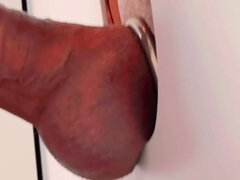 Bearded Daddy with Cock Ring Fucks Me Through the Hole - I Can Barely Breathe