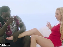 デカチン, 黒人, フェラチオ, 顔射, 異人種間, なめる, ポルノスター, オマンコ