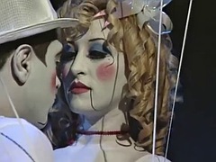 Blasen, Spermaladung, Aufs gesicht abspritzen, Hardcore, Pornostars, Vintage