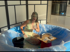 Amaterji, Velika rit, Blondinka, Britanke, Evropska, Igre, Solo, Mokra