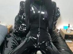 Kigurumi latexsuit play