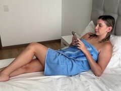 Stepbrother Caught Stepsister Naked And Alone After Shower