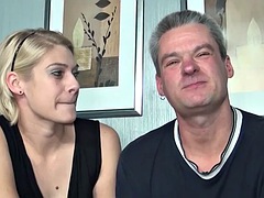 Enthousiasteling, Grote mammen, Dubbele penetratie, Homo, Duits, Hardcore, Trio, Vrouw