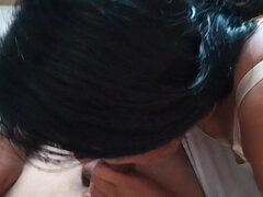 18, Asiatisk, Bisexuell, Avsugning, Par, Hemmagjord, Indisk, Mogen