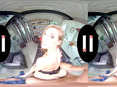 Small tits, babe, virtual reality