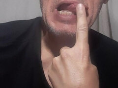 A Warm Romantic Loving Kiss with My Mouth and My Tongue Let's Do It Together.