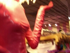 엉덩이, 큰 엉덩이, 큰 가슴, 흑갈색 머리, 힐, 랑제리, 수음, 여배우