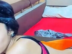 Amatør, Store bryster, Brunette, Lingerie