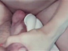 Amateur, Asiatique, Couple, Tir de sperme, Fait maison, Masturbation, Mature