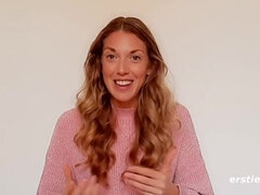 Spálne, Klitoris, Nemecké, Prirodzené prsia, Bradavky, Pička, Ryšavé, Sólo