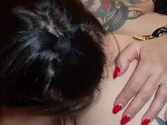 Grosse titten, Blasen, Spermaladung, Handjob, Milf, Orgie