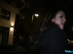 Brunette Sits Her Big Bubble Butt On A Strangers Hard Dick 1