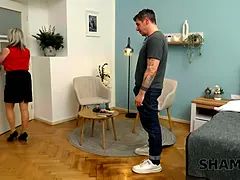 Szőke, Cseh, Hd, Érett koros, Érett feleség, Visítozás