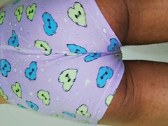 Transvestit, Sød, Homoseksuel, Behåret, Hårdt, Lingerie, Nylonstrømper, Teenager