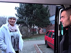 Come on milf, lets party on the BreedBus