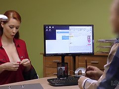 Большие сиськи, Минет, Глубокая глотка, Мастурбация, Милф, Мамочка, Натуральные сиськи, Рыжие
