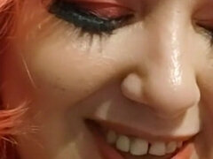 Bbw stor vacker kvinna, Grovt språk, Solo