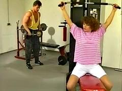 フェラチオ, イく瞬間, ジム, 赤毛, ヴィンテージ