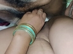 Erotic adventure of an Indian couple engaging in passionate lovemaking