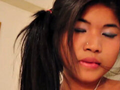 Asiatique, Cul, Gros seins, Sucer une bite, Philippine, Poilue, Pov, Chatte