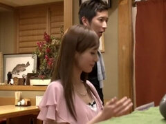 Teasing scrawny Japanese harlot