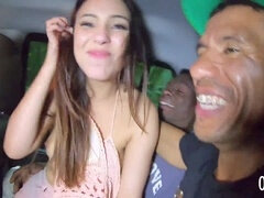 Amateur, Brésilienne, Fille latino, Public, Adolescente