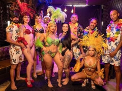 Real Anal Carnaval Party Orgy