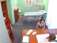 아마추어, 오랄섹스, 커플, 닥터, 도기스타일, 간호사, 유니폼, 관음증이 있는 사람