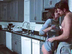 오랄섹스, 흑갈색 머리, 키스, 조그마한