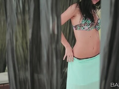 Delightful coquette Sapphira hot solo scene