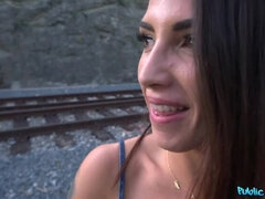 Amateur, Americano, Polla, Sexo duro, Tetas naturales, Al aire libre, Pov, Público