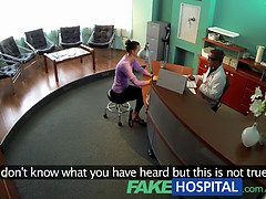 Insurer chick gets a POV reality check from fakehospital doctor