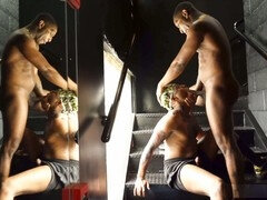 EdwardJames: Hakunabad submits to romantic teasing and raw force in the gym